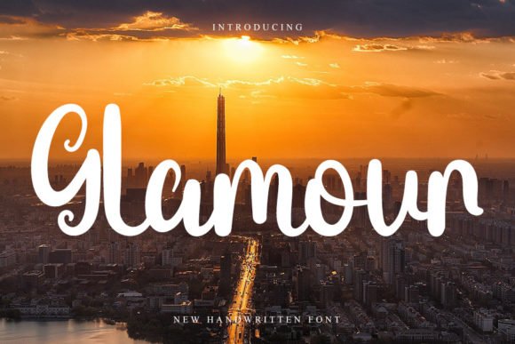 Glamour Font - Featured Image