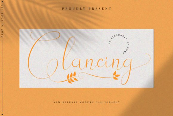 Glancing Font - Featured Image