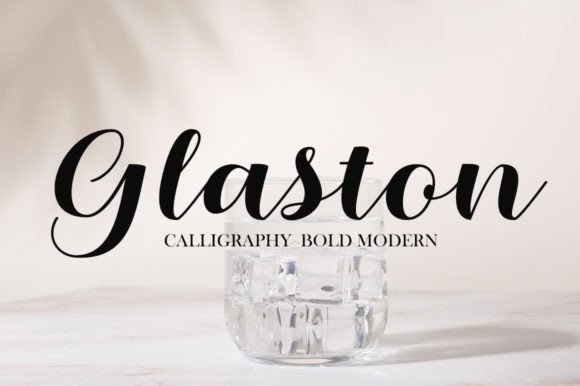 Glaston Font - Featured Image