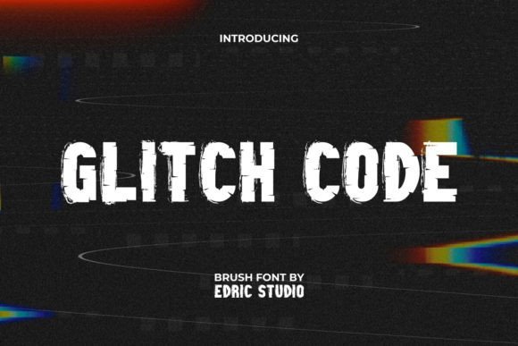 Glitch Code Font - Featured Image