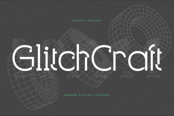 Glitchcraft Font - Featured Image