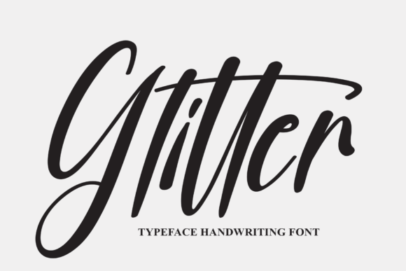 Glitter Font - Featured Image