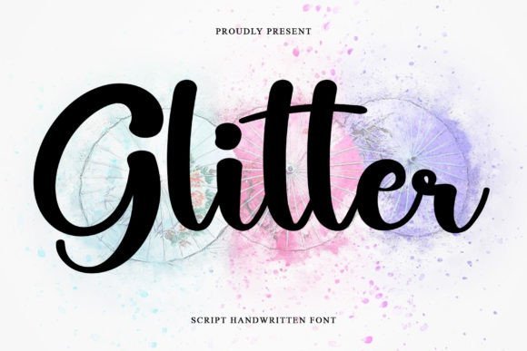 Glitter Font - Featured Image