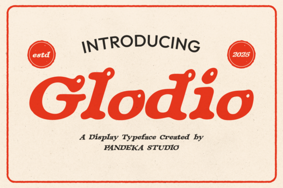 Glodio Font - Featured Image
