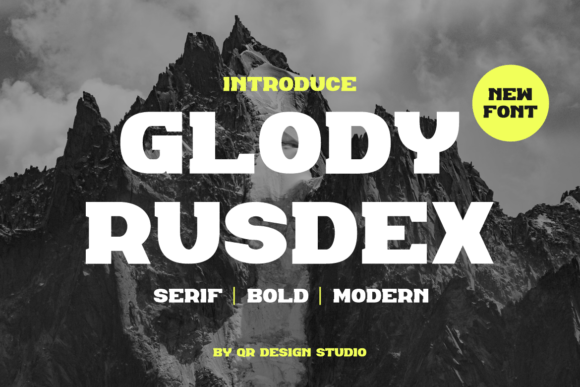 Glody Rusdex Font - Featured Image