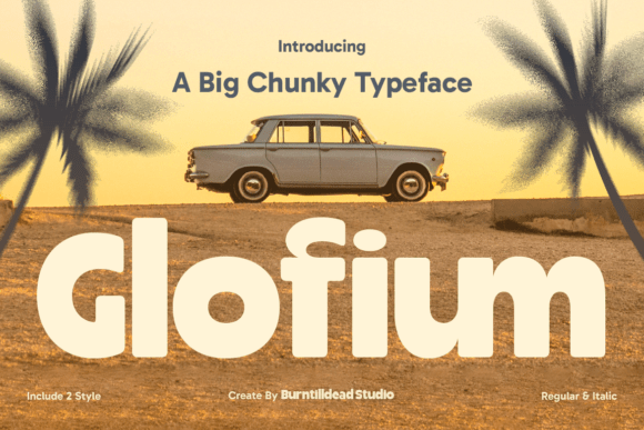 Glofium Font - Featured Image