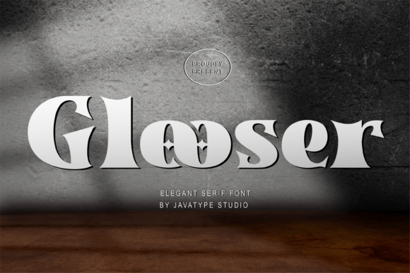 Glooser Font - Featured Image