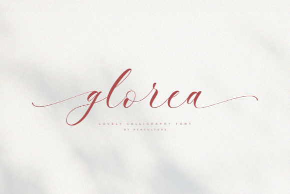 Glorea Font - Featured Image
