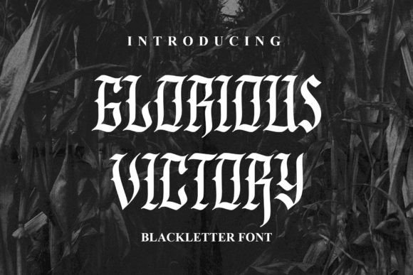 Glorious Victory Font - Featured Image