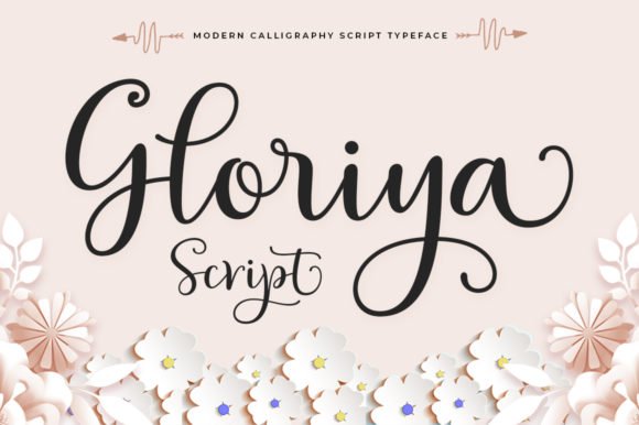 Gloriya Font - Featured Image