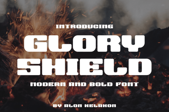 Glory Shield Font - Featured Image