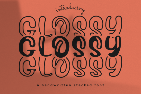 Glossy Font - Featured Image