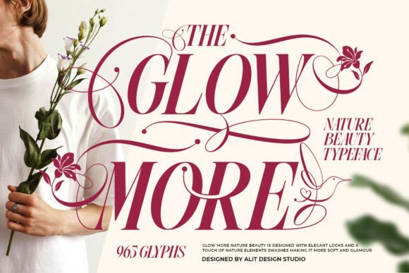 Glow More Font - Featured Image