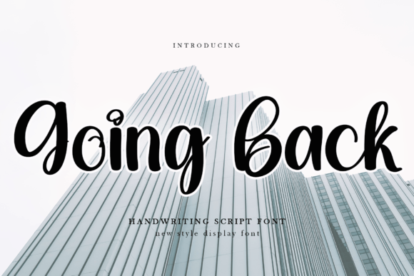 Going Back Font - Featured Image