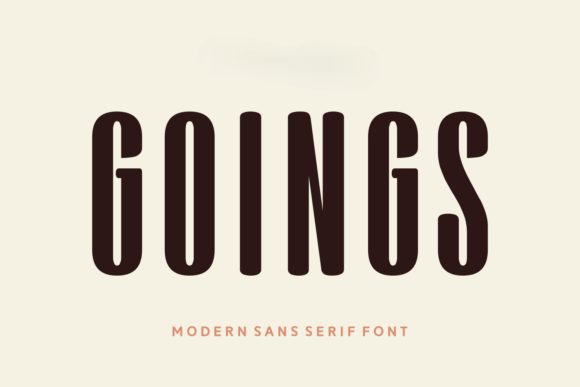Goings Font - Featured Image