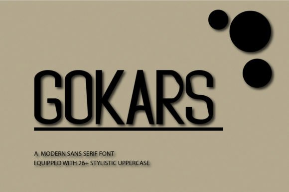 Gokars Font - Featured Image