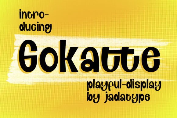 Gokatte Font - Featured Image
