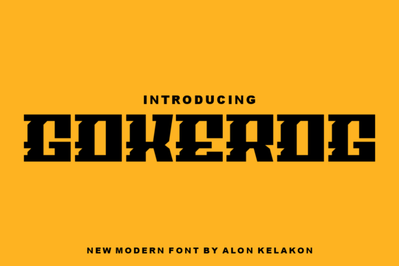 Gokerog Font - Featured Image