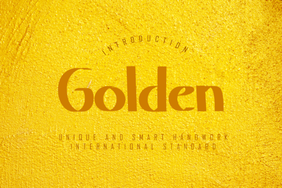 Golden Font - Featured Image