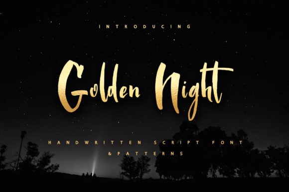 Golden Night Font - Featured Image