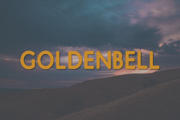 Goldenbell Font - Featured Image
