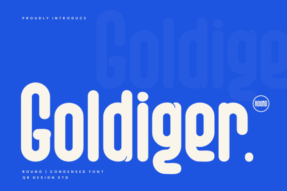 Goldiger Font - Featured Image