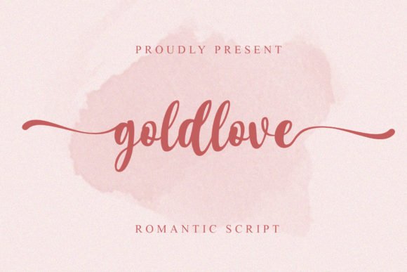 Goldlove Font - Featured Image