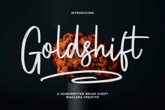 Goldshift Font - Featured Image