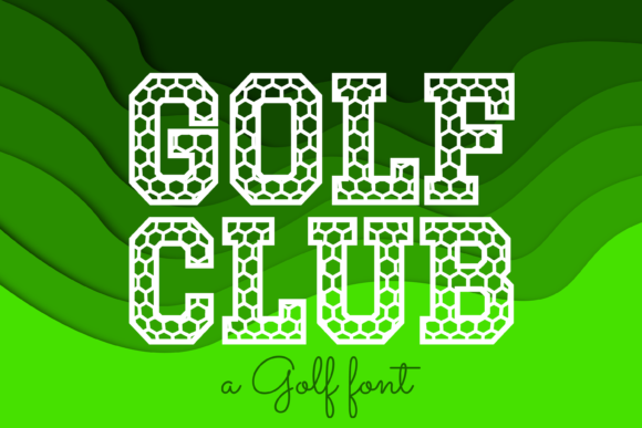 Golf Club Font - Featured Image