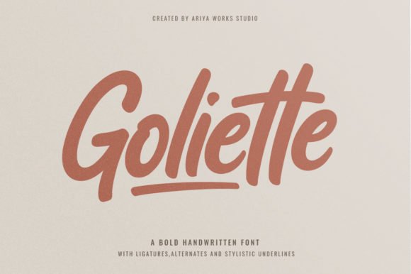 Goliette Font - Featured Image