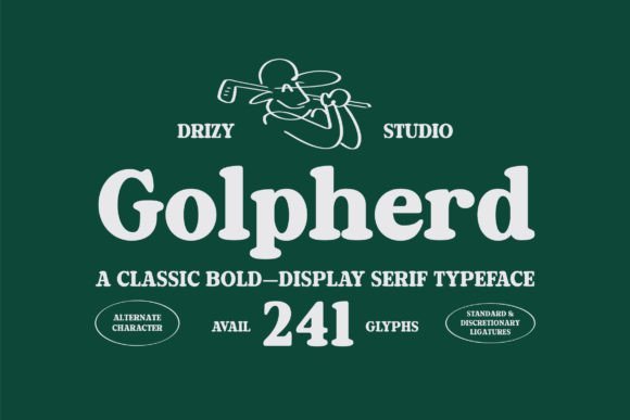 Golpherd Font - Featured Image