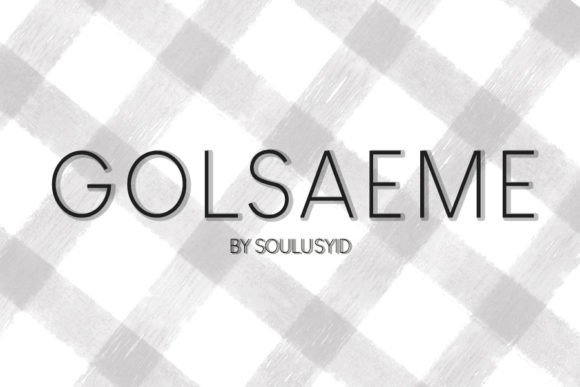Golsaeme Font - Featured Image