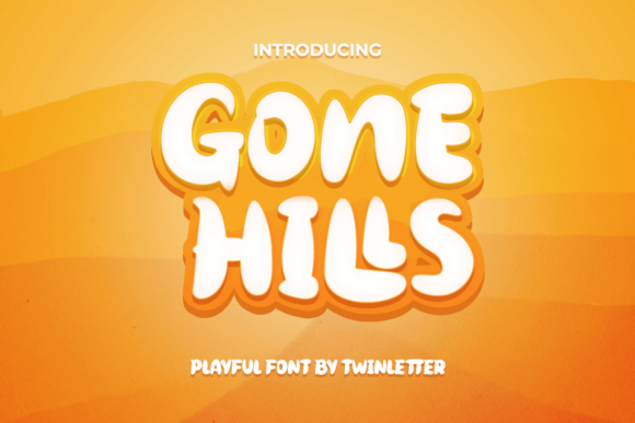 Gone Hills Font - Featured Image