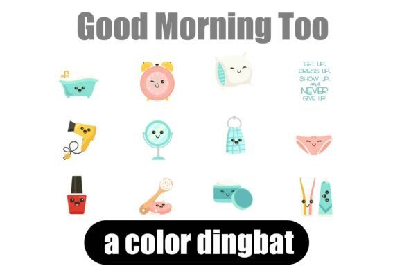 Good Morning Too Font - Featured Image