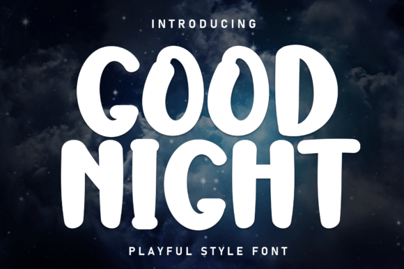 Good Night Font - Featured Image