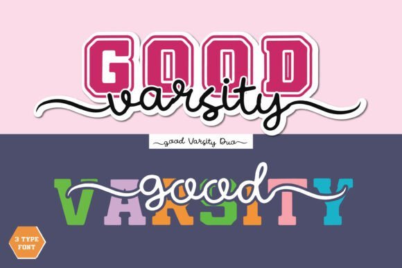 Good Varsity Duo Font - Featured Image