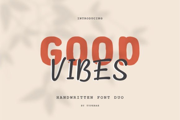 Good Vibes Duo Font - Featured Image