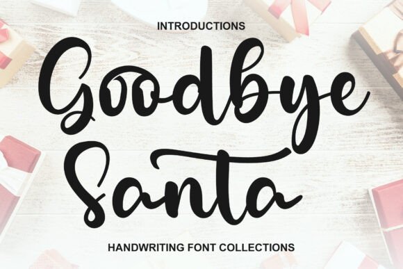 Goodbye Santa Font - Featured Image