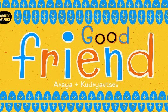 Goodfriend Font - Featured Image
