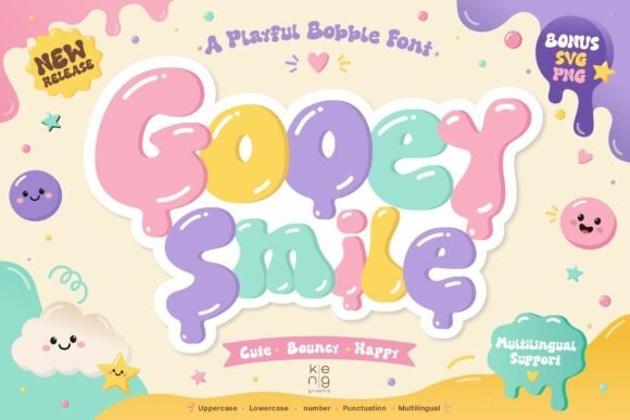 Gooey Smile Font - Featured Image