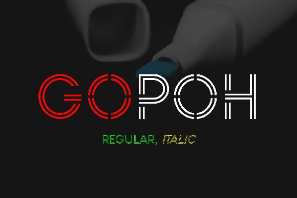 Gopoh Font - Featured Image