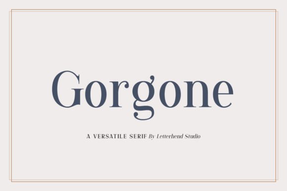 Gorgone Font - Featured Image