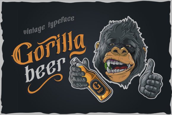 Gorilla Beer Font - Featured Image