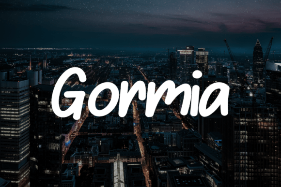 Gormia Font - Featured Image