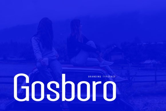 Gosboro Font - Featured Image