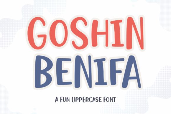 Goshin Benifa Font - Featured Image