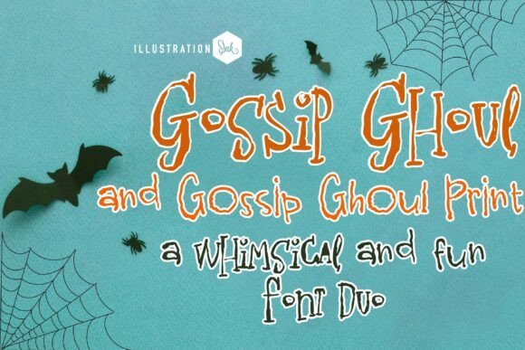 Gossip Ghoul Duo Font - Featured Image