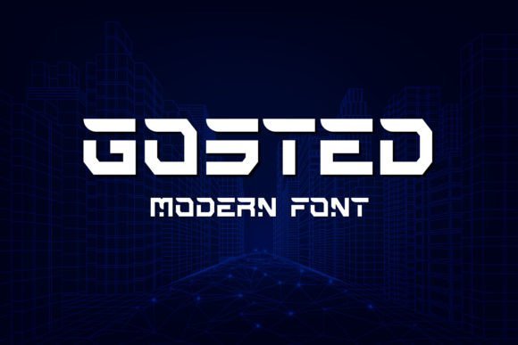 Gosted Font - Featured Image