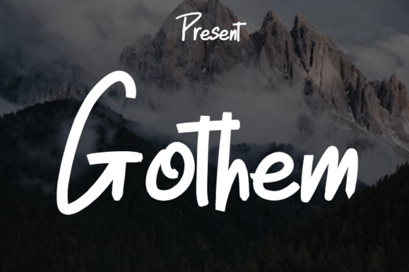 Gothem Font - Featured Image