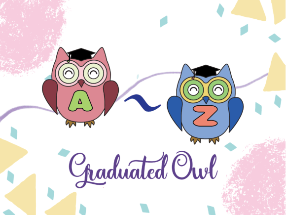 Graduated Owl Font - Featured Image